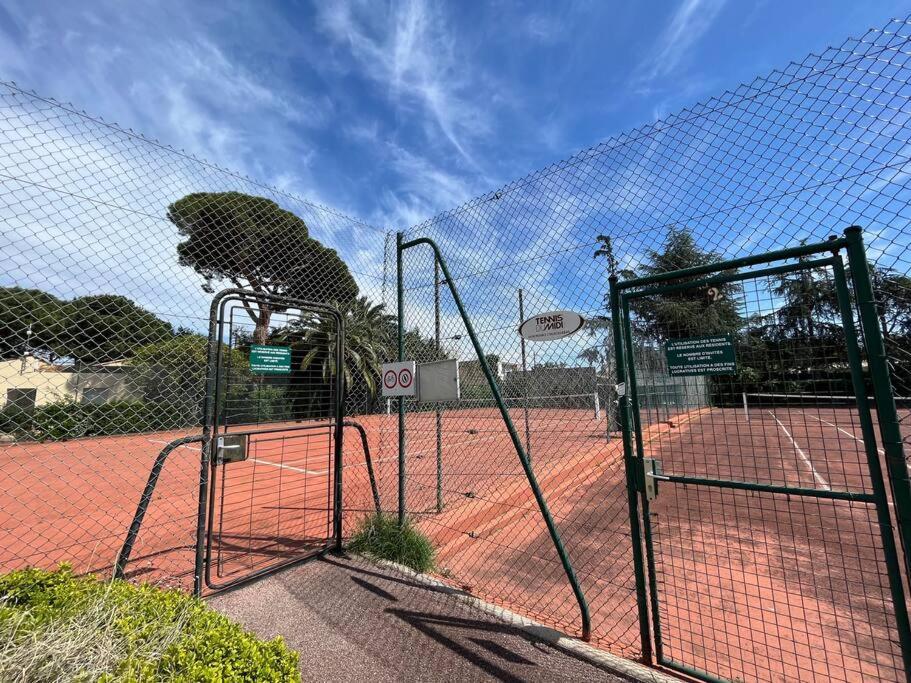 Appartement 4 Personnes Antibes Mer, Piscine, Parking, Tennis, Wifi Экстерьер фото