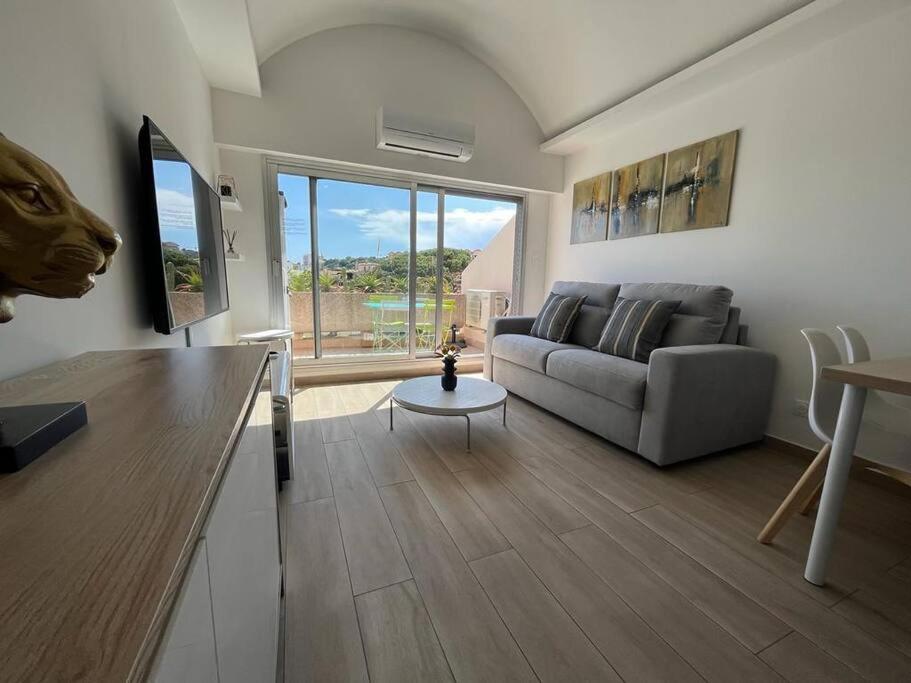 Appartement 4 Personnes Antibes Mer, Piscine, Parking, Tennis, Wifi Экстерьер фото
