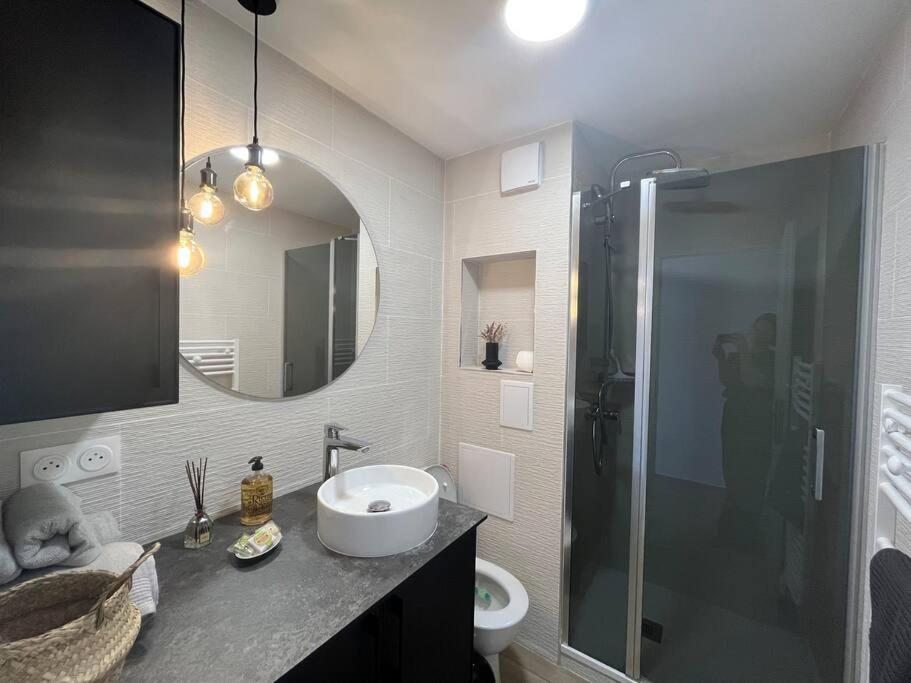 Appartement 4 Personnes Antibes Mer, Piscine, Parking, Tennis, Wifi Экстерьер фото